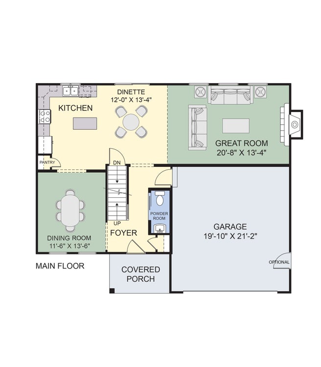 The Bailey New Home Floor Plan