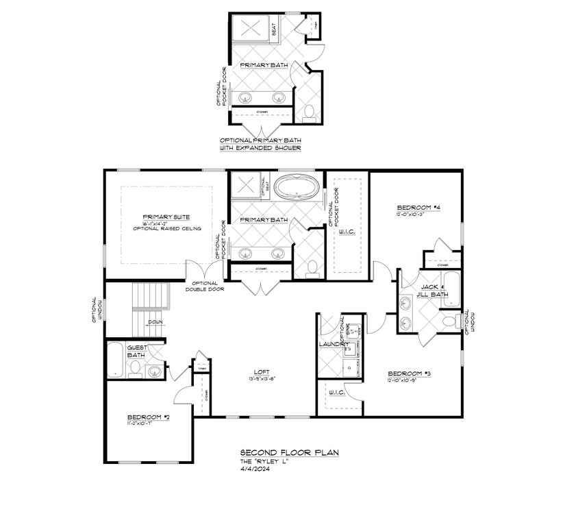 Second Floor- Loft- Options